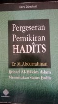 Pergeseran Pemikiran Hadis