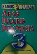Kamus 3 bahasa Arab Ingris Indonesia