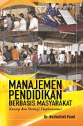 Manajemen Pendidikan Berbasis Masyarakat