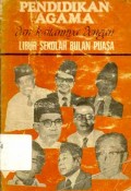 Pendidikan Agama dan Kaitan Dengan Libur Sekolah Bulan Puasa