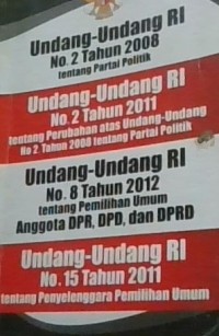 UU RI No 2 Tahun 2008 Tentang Partai Politik