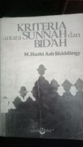 kriteria antara sunnah dan bid`ah